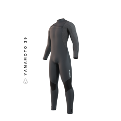 Majestic Fullsuit 5/4mm Fzip Dark Grey Spar 40%