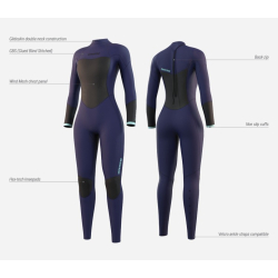 Star Fullsuit 5/3mm Bzip Women